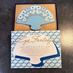 Vintage Merle Norman Eye Fantasy Fan Compact with Mirror Eyeshadow NEW In Box